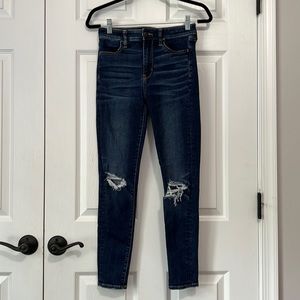 American Eagle Super Hi-Rise Jeggings Size 4 short